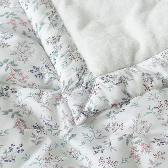 레노마홈 코지네스트 데이나 극세사 차렵이불 모달&극세 양면 백화점 인기 상품