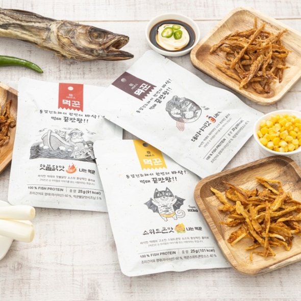 동결건조 손질 먹태 구이 나는먹꾼 양념 먹태채 황태채 양념 스틱 x 6개