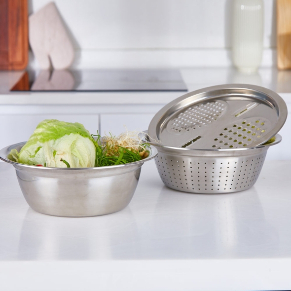 [스위칠랜드아미] 멀티 채반채칼 믹싱볼세트