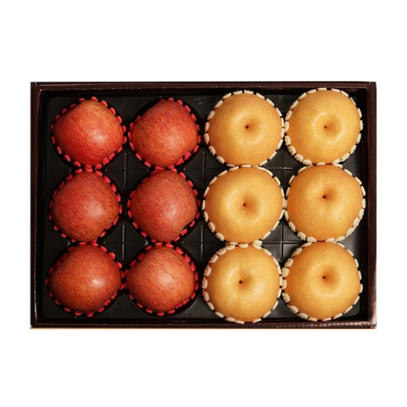 [자연의감동] 실속 혼합과일세트 3호(사과6개+배6개)/6kg 