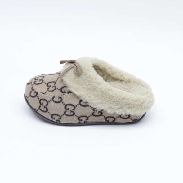 [개성시대] 국내산 여성 4.5cm 베이직 털슬리퍼 315g 데일리