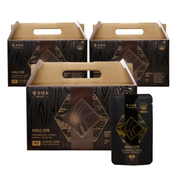 관절건강 기능성 인정 마시는 활보만보 터마신 강황 진액 30포 x 1박스