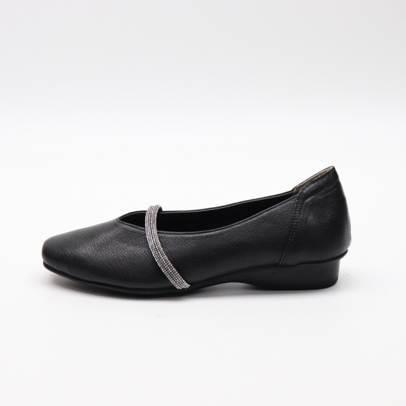 [개성시대] 국내산 여성 2.5cm 소가죽 단화 200g 데일리
