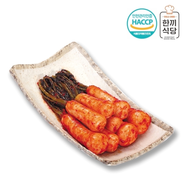 [한울김치] 한끼식당  우리 농산물 100% 총각김치 1kg