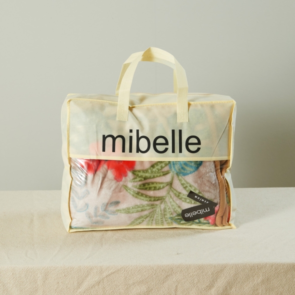 트로피칼 밍크 담요 브라운 특대 (150x200)