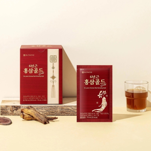 종근당건강 6년근 홍삼골드70ml x 30포 x 2개 세트