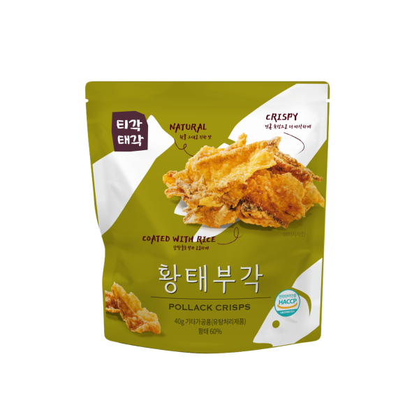 [티각태각] 황태부각 40g*3봉