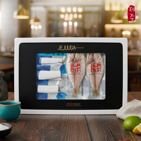 [제주특선] 은갈치/참옥돔 모듬세트 2호(은갈치 대 2마리+참옥돔 중 4마리)