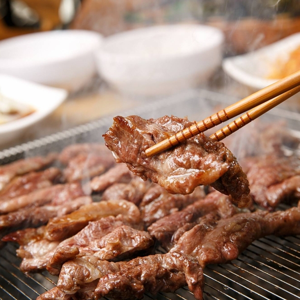 국내산 -한우 1등급 -품질보장  -1등급 한우 갈비살 150g *2   -[푸른고]