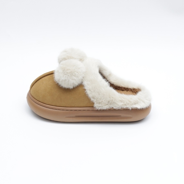 [개성시대] 여성 3.5cm 베이직 털슬리퍼 150g 데일리