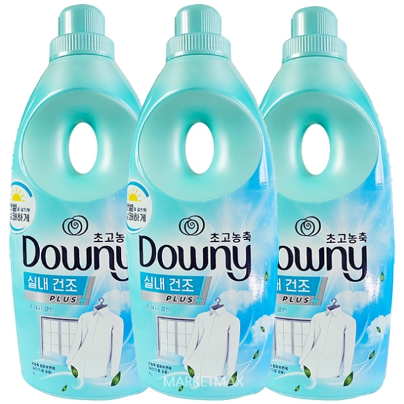 [다우니] 실내건조 섬유유연제 1LX3개 프레시클린