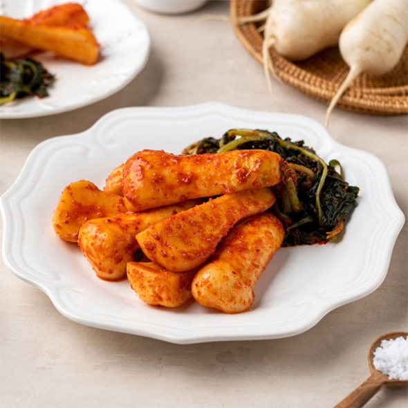 100% 국내산 원재료 - 25년 김치명가 -  보성 녹차김치  -  총각김치 2kg,3kg,5kg,10kg