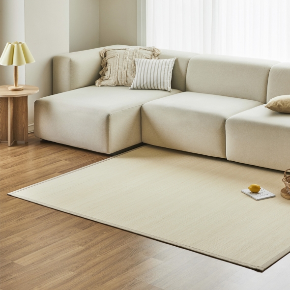 한샘 시원한 천연 대나무러그 대자리_반평(100X150)