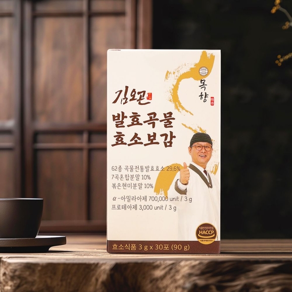 [목향]김오곤 발효곡물 효소보감 90g(3g*30포), 1개
