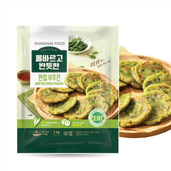 [만원의 행복][올반] 한입 부추전 1kg