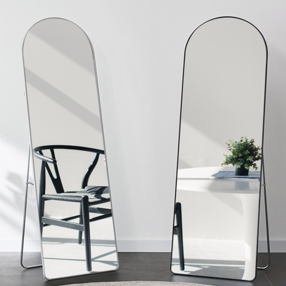 어썸 500 반원형 스탠딩거울