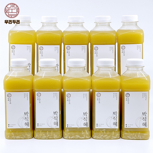 [신한카드 할인] [우리두리식혜] 500ml 10개 세트