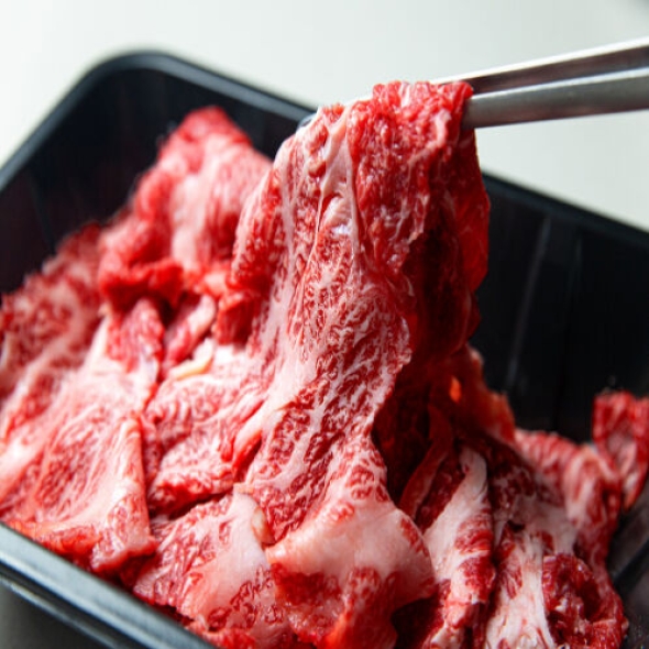 [1++ 투뿔] 한우 600G 한근 국거리/불고기 [냉동]