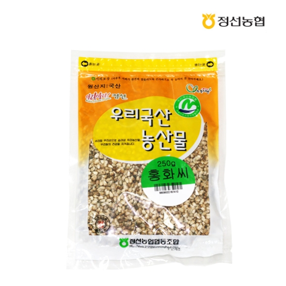 [정선농협] 오일장 약선재료 홍화씨 1봉/2봉/3봉/4봉 (봉당250g)
