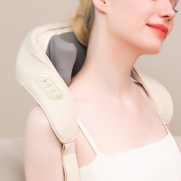 [에코너] M10 무선 목 어깨 승모근 온열 마사지기