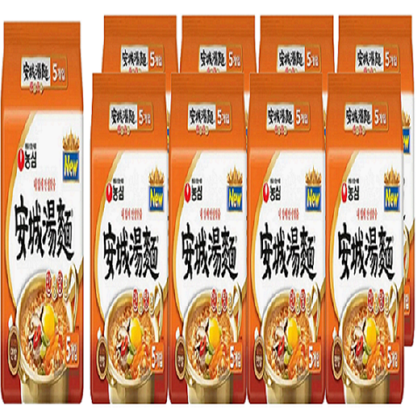 [농심] 안성탕면 5개입*1봉/5개입*2봉/5개압*4봉/40개입*1박스