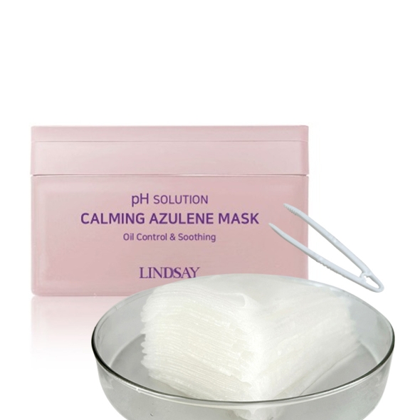 [신한카드 할인] 린제이 뽑아쓰는 피에이치 솔루션 카밍 아줄렌 마스크팩 300g (24매)