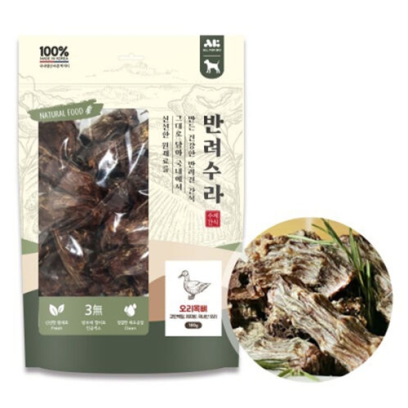  [반려동물] 반려수라 오리목뼈 180gx2 