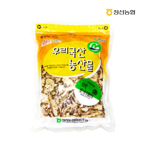 [정선농협] 오일장 약선재료 백출 1봉/2봉 (봉당250g)