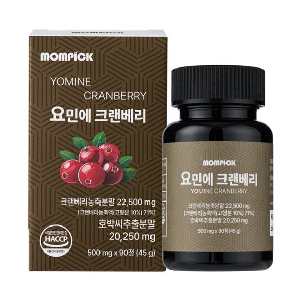 맘픽 요민에 크랜베리 호박씨 1박스