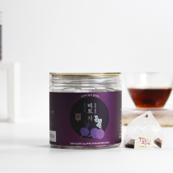 에코프리베 비트차 티백 1.5g x (10ea / 20ea) 저온 다회 덖음차 [ECOFRIBAE] 