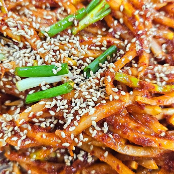 제주 월동무 무생채(푸)