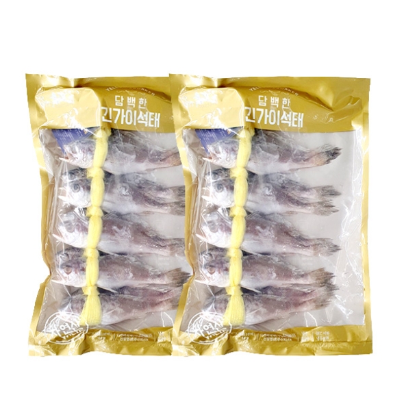 [동방유통] 담백한 긴가이석태 1.1kgx1팩/2팩(팩당/10미/원양산)/HACCP인증