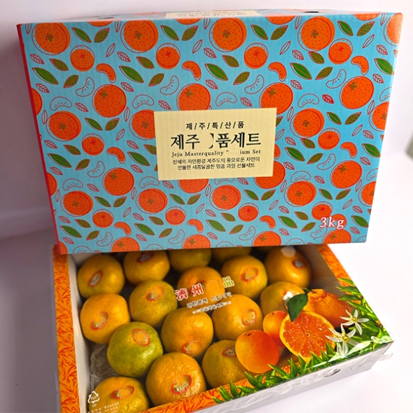 [오커마니] 국내산 제주 하우스 감귤 선물세트 3kg 5kg