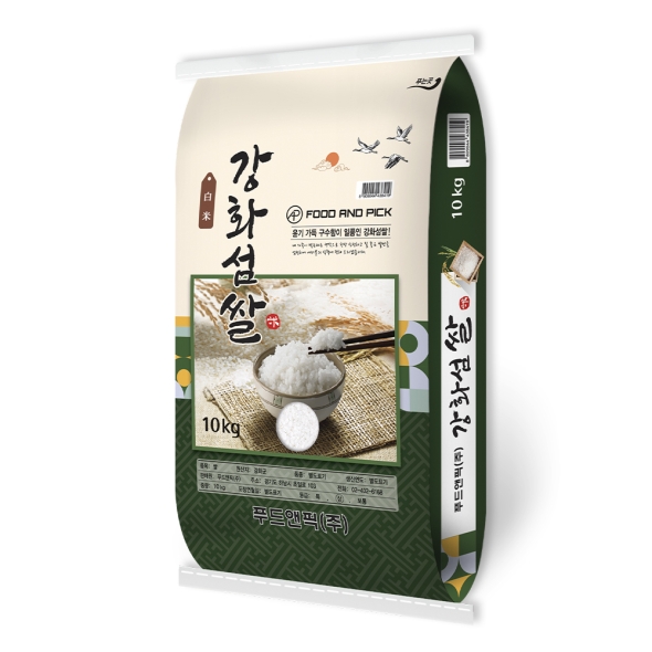 [26년도 상등급] 푸드앤픽 강화섬쌀 4kg/10kg/20kg