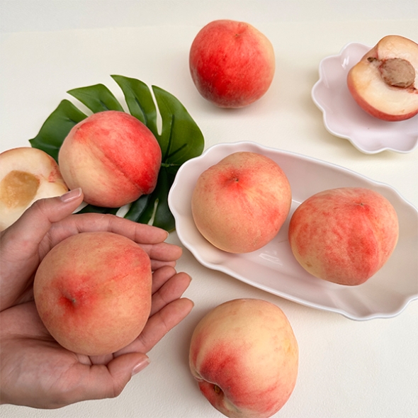 [드림] 하우스 복숭아 (백도,황도 랜덤) 1kg/1.5kg