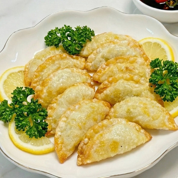 [단짠예찬] 대구 칠성야시장식 잡채튀김만두 1팩/2팩/3팩 (팩당 1kg/57개내외)