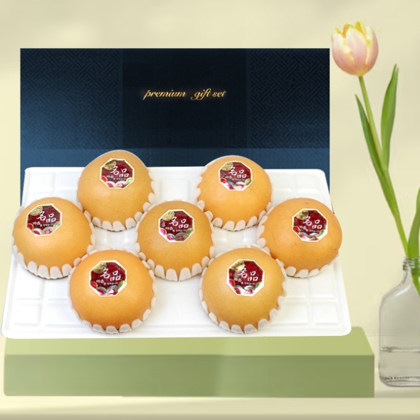 [名品] 실속 나주배 선물세트 4.5kg내외(6~7과)