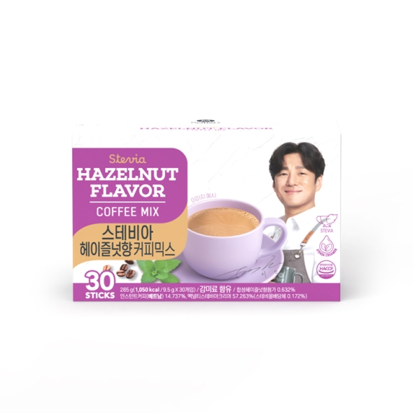 맥널티 스테비아 헤이즐넛향 커피믹스 100개입