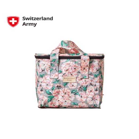 [스위칠랜드아미] 쿨러백_핑크 벚꽃 8L_OPP