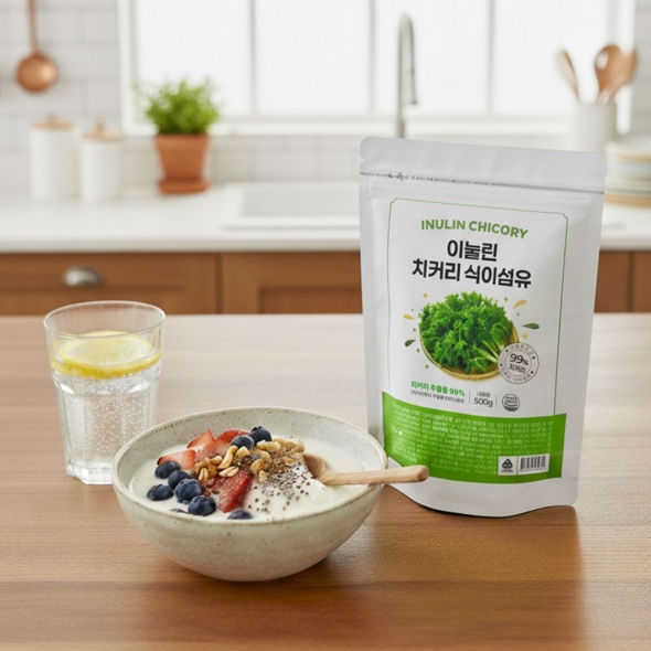  [이눌린] 치커리 식이섬유 99% 500g 1개