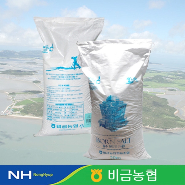 [신안비금농협] 본솔트 탈수 천일염 20kg(포대포장)