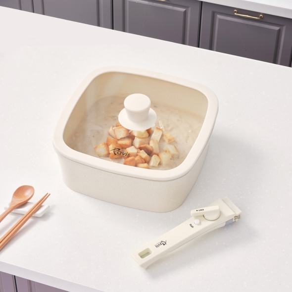 [파비스] 큐브 쿡웨어 세라믹팬 후라이팬세트