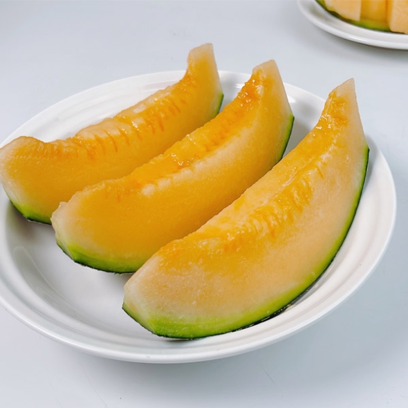 국내산-하미과 메론 로얄과 3kg 내외 - [푸른고]