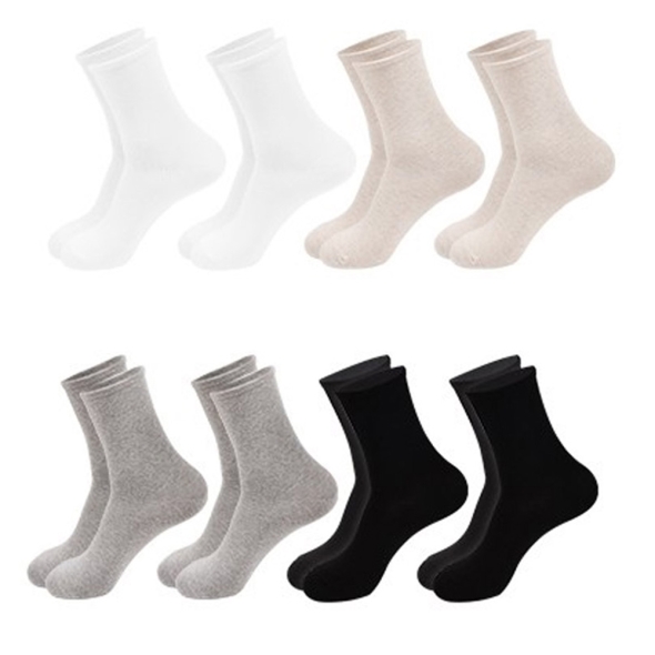 [신한카드 할인] 지알비 여성 노밴드 무압박 중목 양말 8켤레