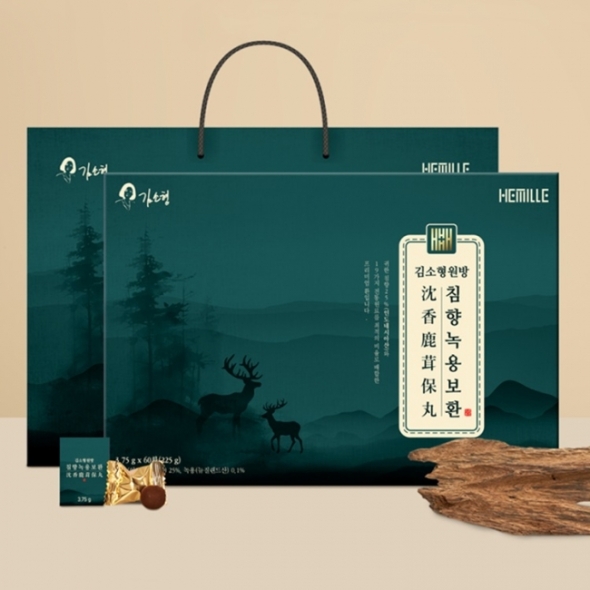 [김소형원장]일품 명작 침향환 3.75g x 60환 +쇼핑백