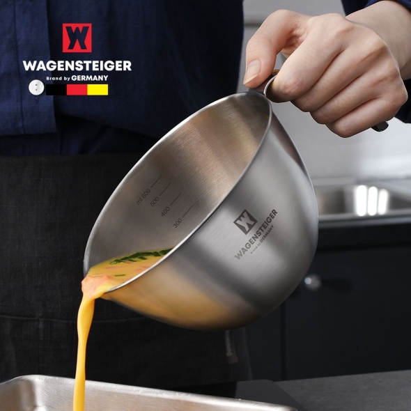 [만원의행복] 바겐슈타이거 스텐 원형 계량볼 1,200ml