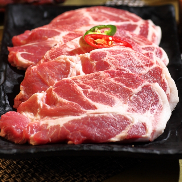 [참마음한돈] 냉장 1등급이상 목살 (구이/수육/찌개) 500g / 500g+500g