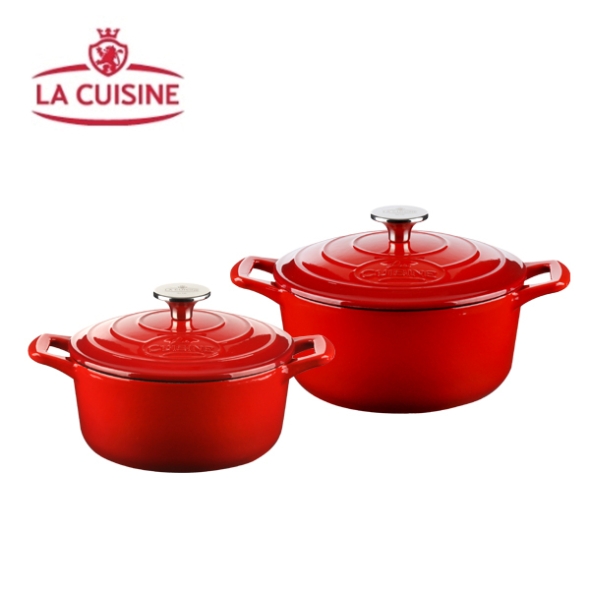 [La Cuisine] 라퀴진 주물냄비 18cm+주물냄비 20cm