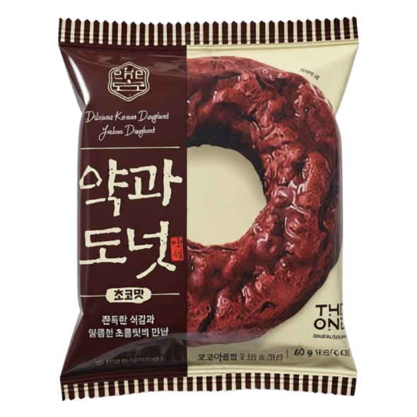  약과도넛  초코 60g  x 10개 (600g)