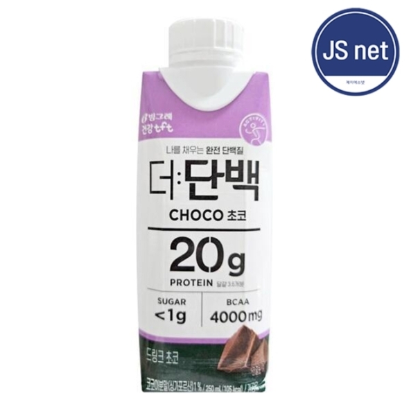 빙그레 더단백 드링크 초코 250ml 18개입